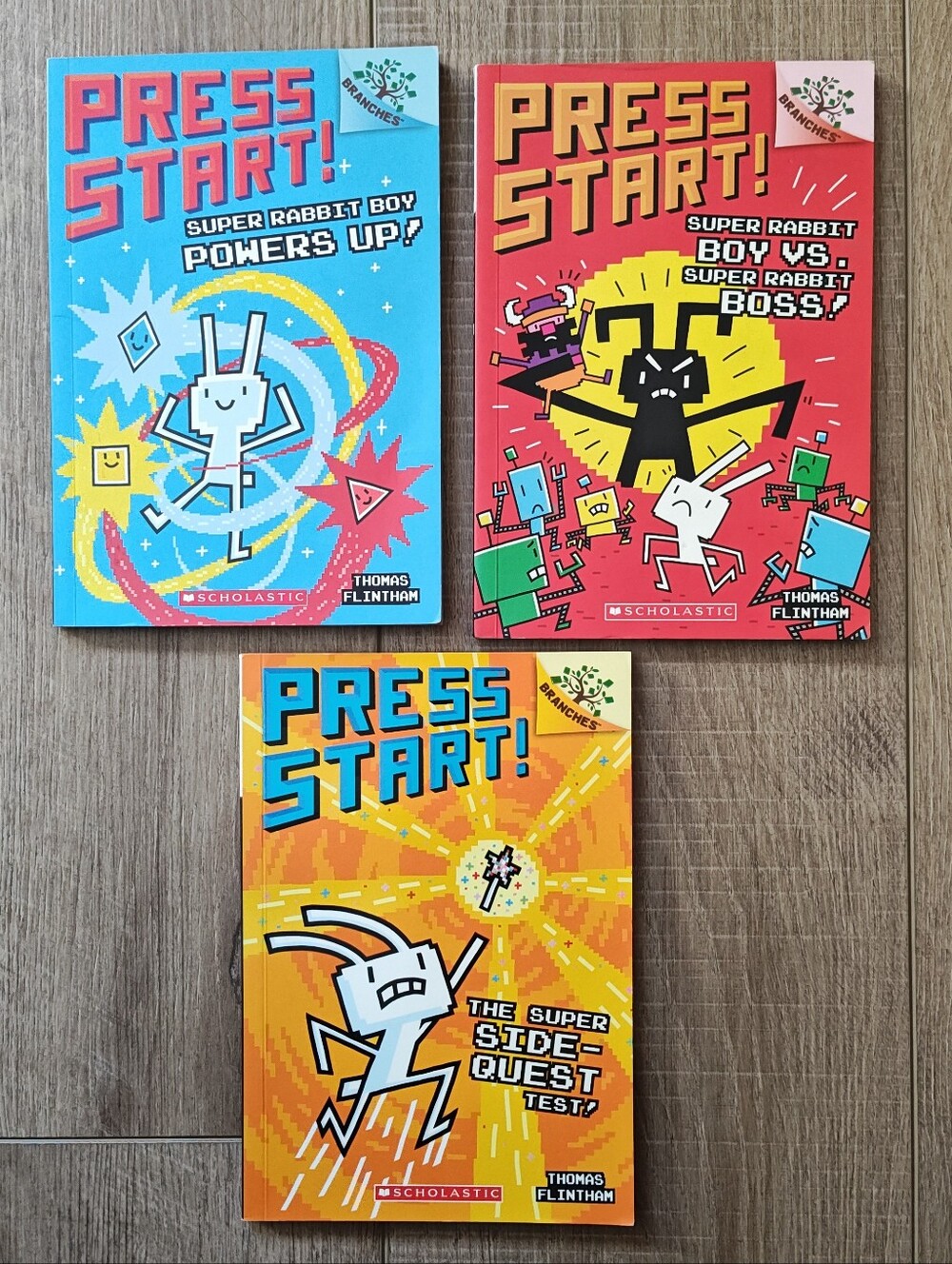 Press Start! Super Rabbit Boy Books 2, 4 & 6